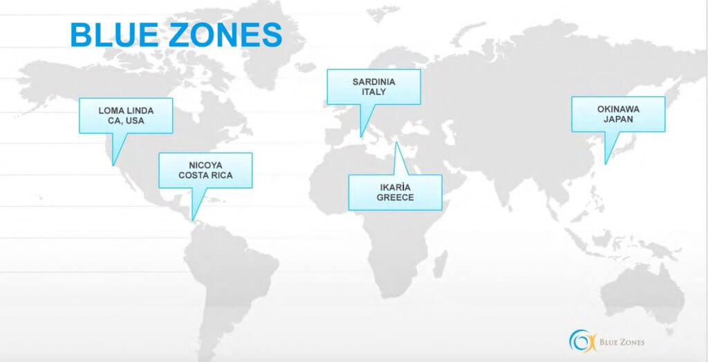 Ce inseamna Well-being - studiu de caz: Blue Zones