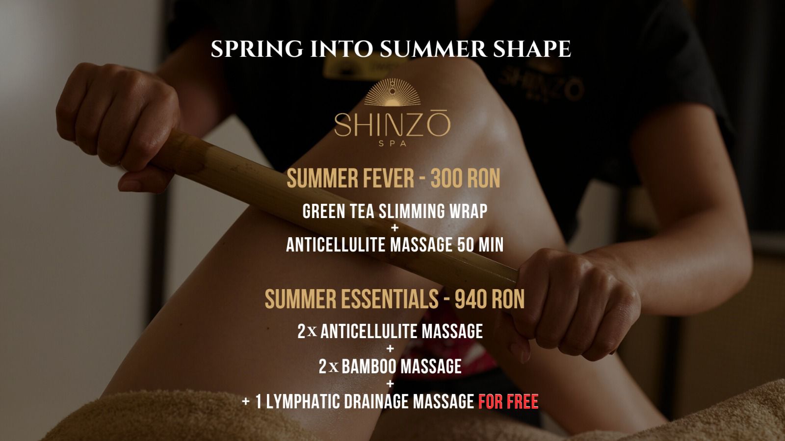 SPRING INTO SUMMER SHAPE